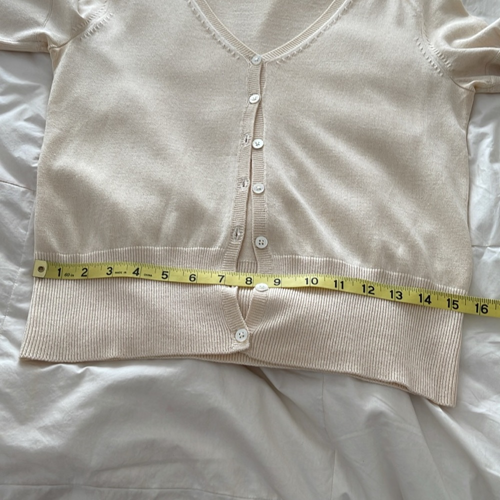 NWOT Banana Republic silk cashmere cardigan - Picture 11 of 11
